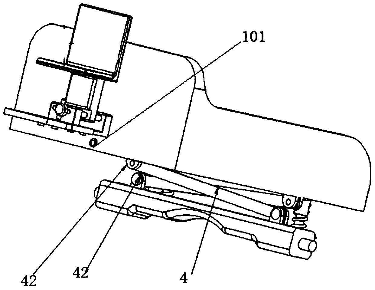 Novel cargo transport car structure