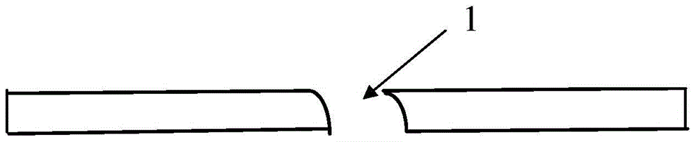 Gluing device and gluing method