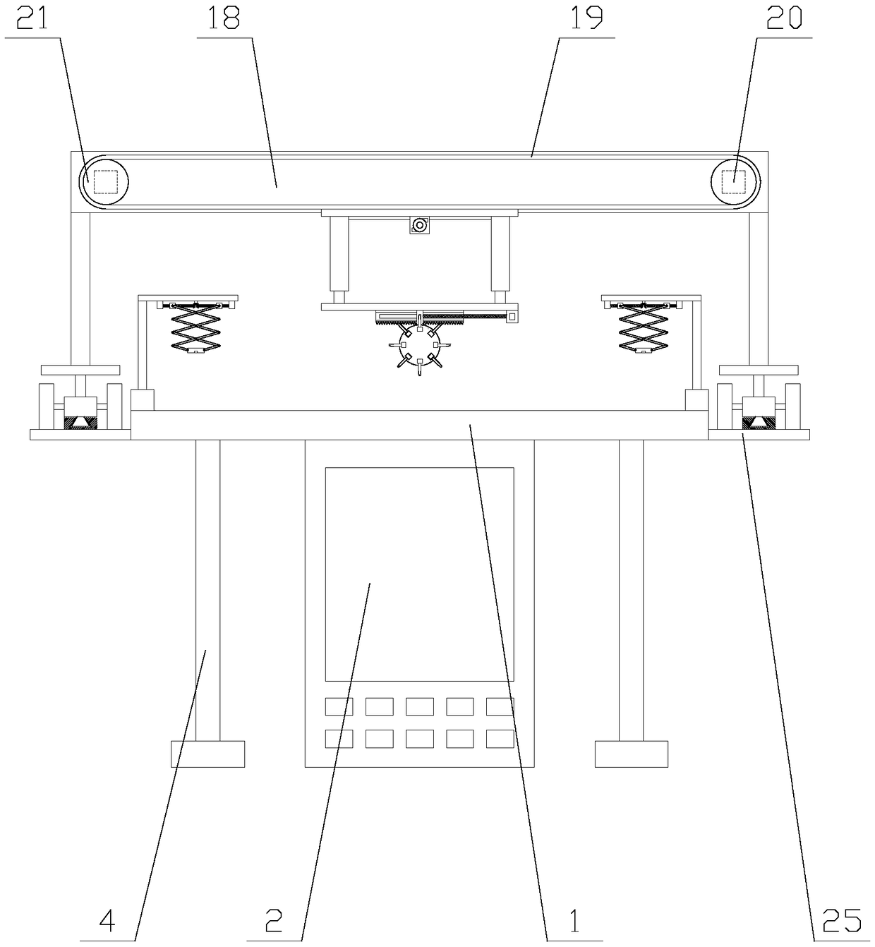 Stone carving machine with switching function