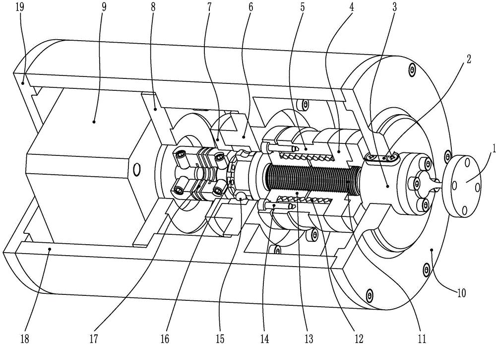 Direct drive type precise micro displacement actuator for polar environment