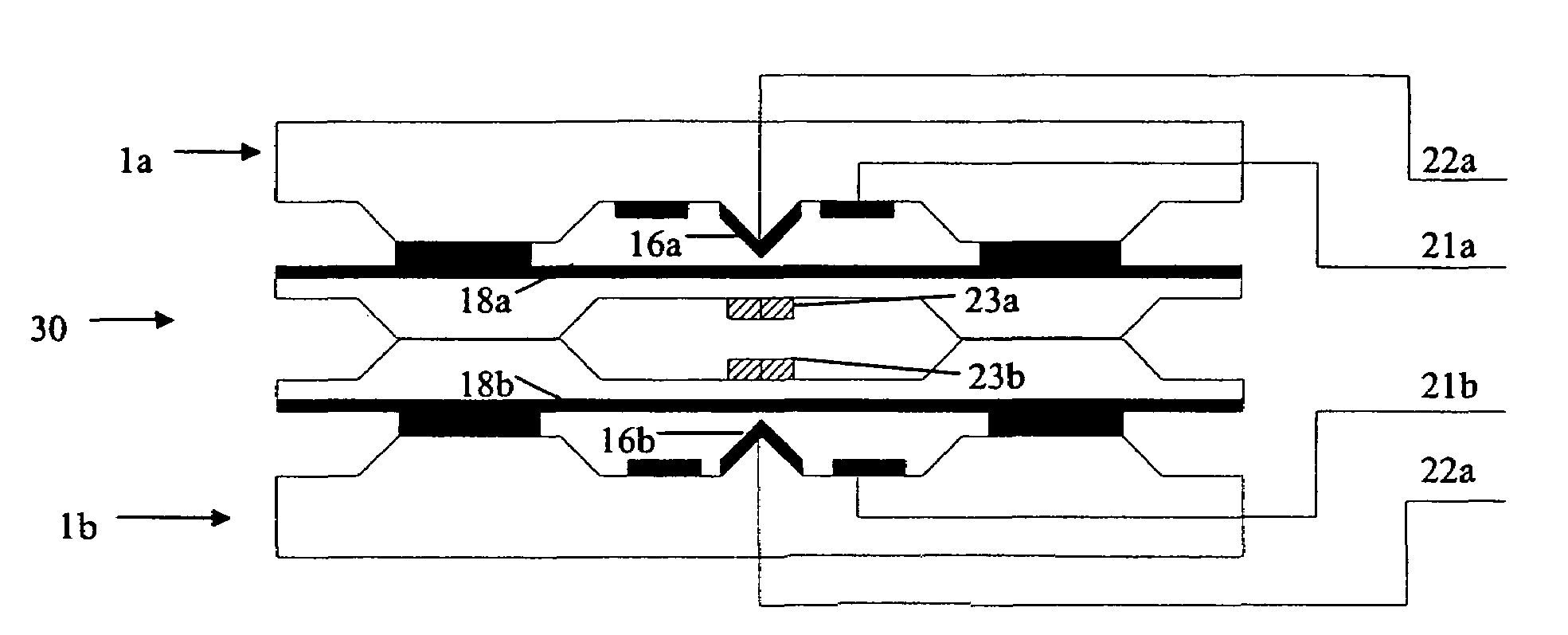 Polymer based tunneling sensor