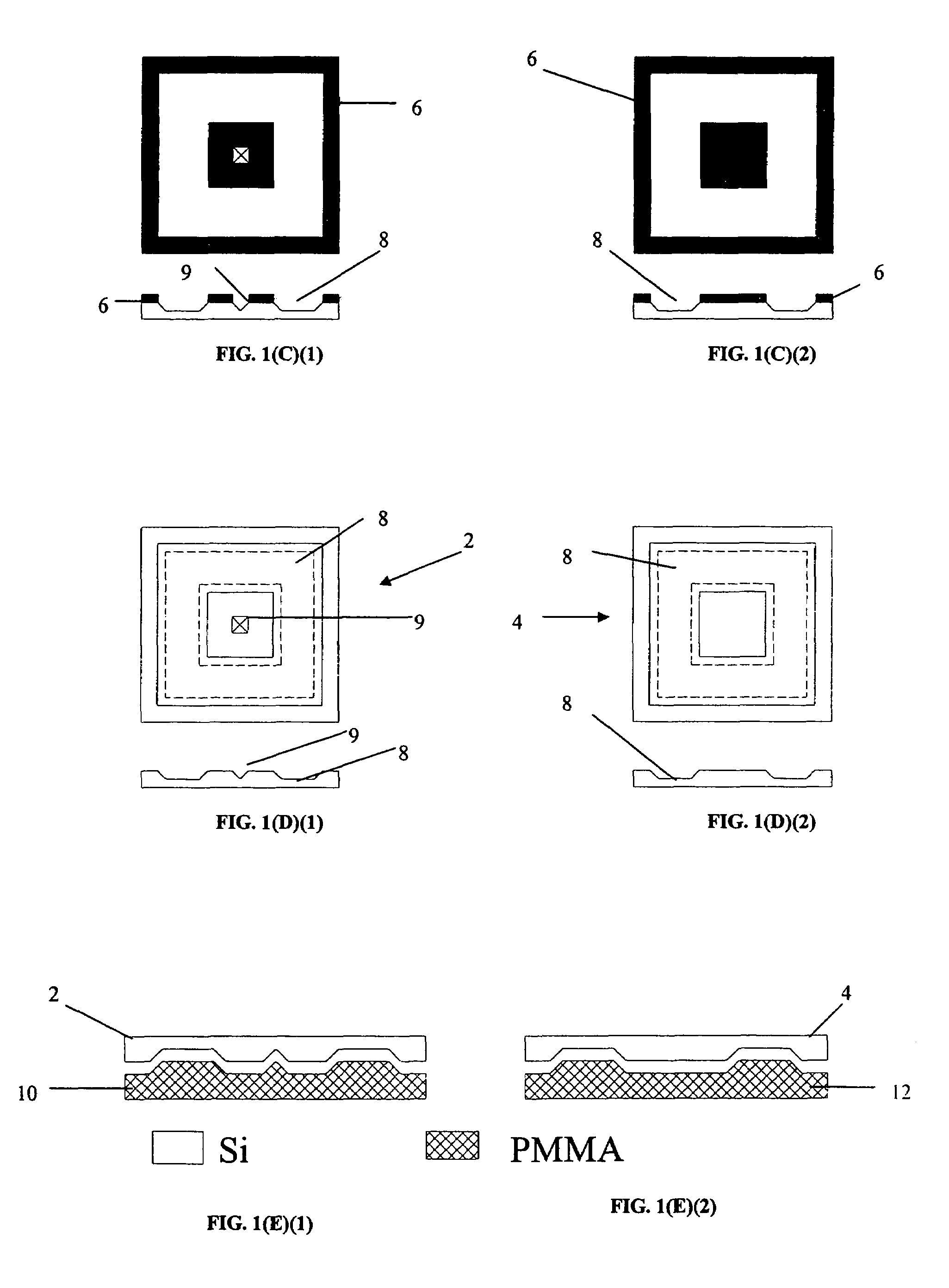 Polymer based tunneling sensor