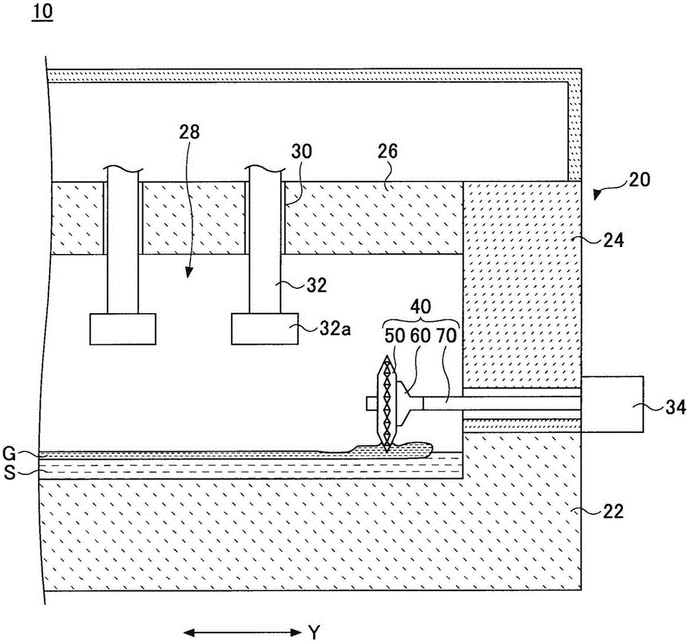 Device for manufacturing glass plate and method for manufacturing glass plate