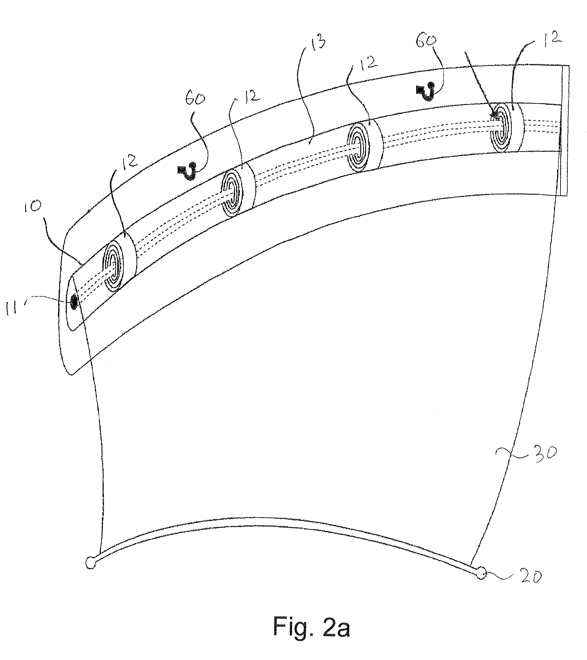 Umbrella device for automobile