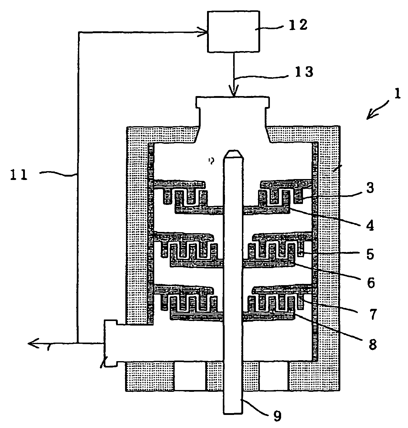 Circulation of components during homogenization of emulsions