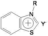 Preparation method and application of novel benzothiazole salt ionic liquid