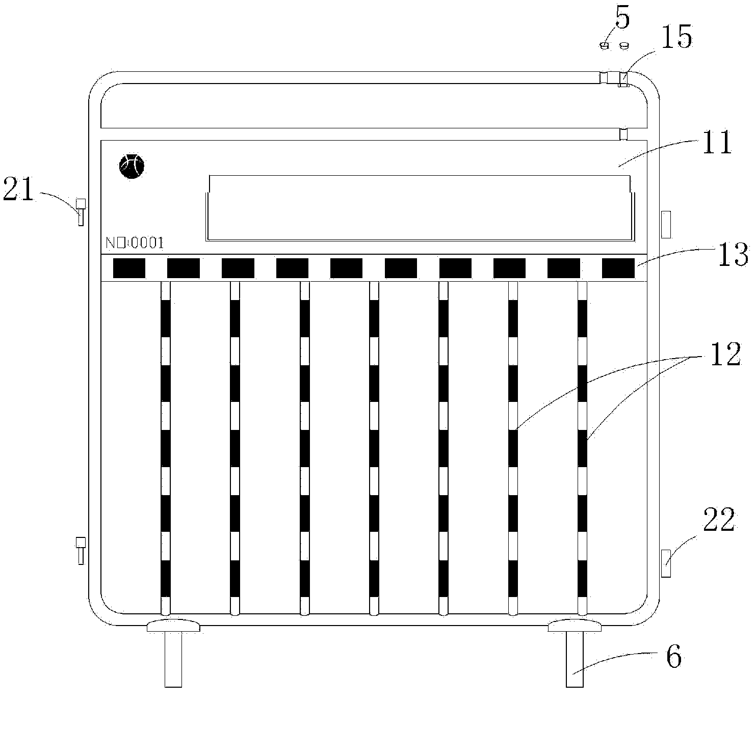 Windproof isolation caution fence