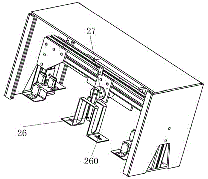 A door cover automatic film cutting device