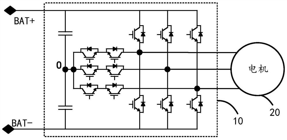 Electric driving system, power assembly and electric automobile