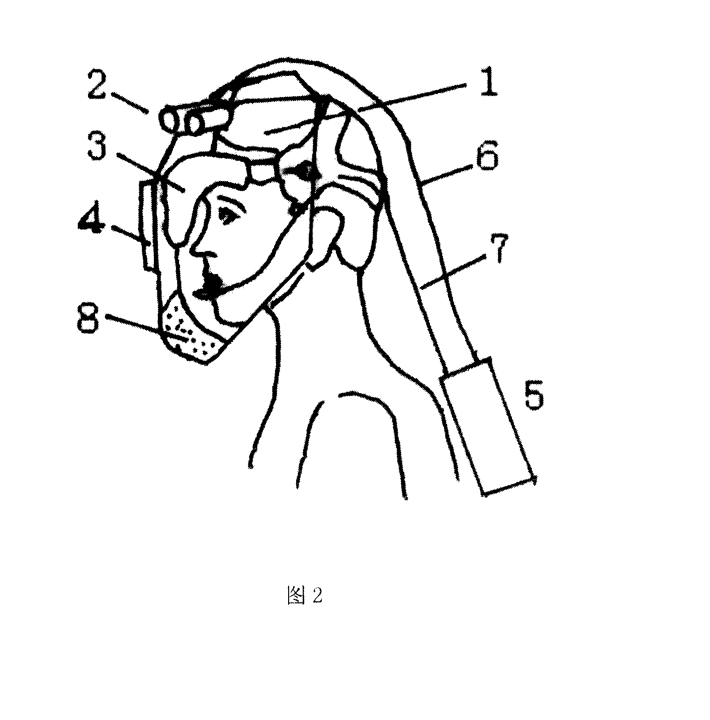 Video frequency reinforcing reality auxiliary operation welding protection helmet