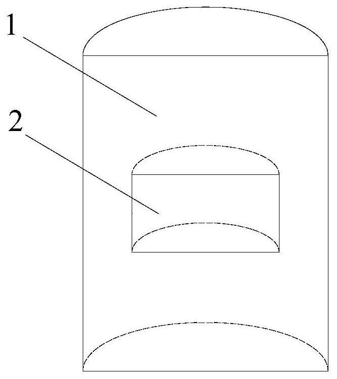 Preparation method of silicon carbide single crystal with reduced carbon wrapping