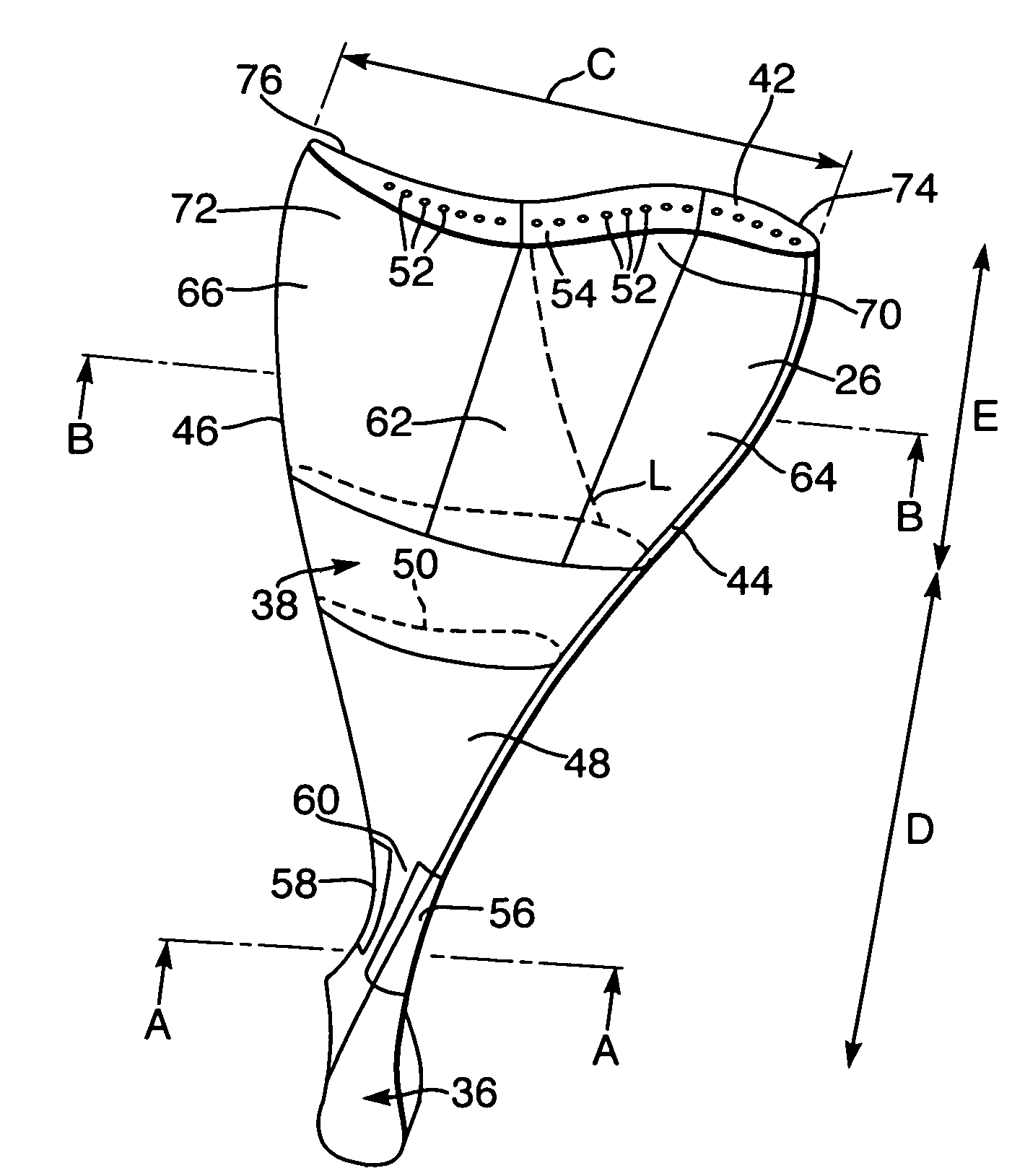 Composite blade