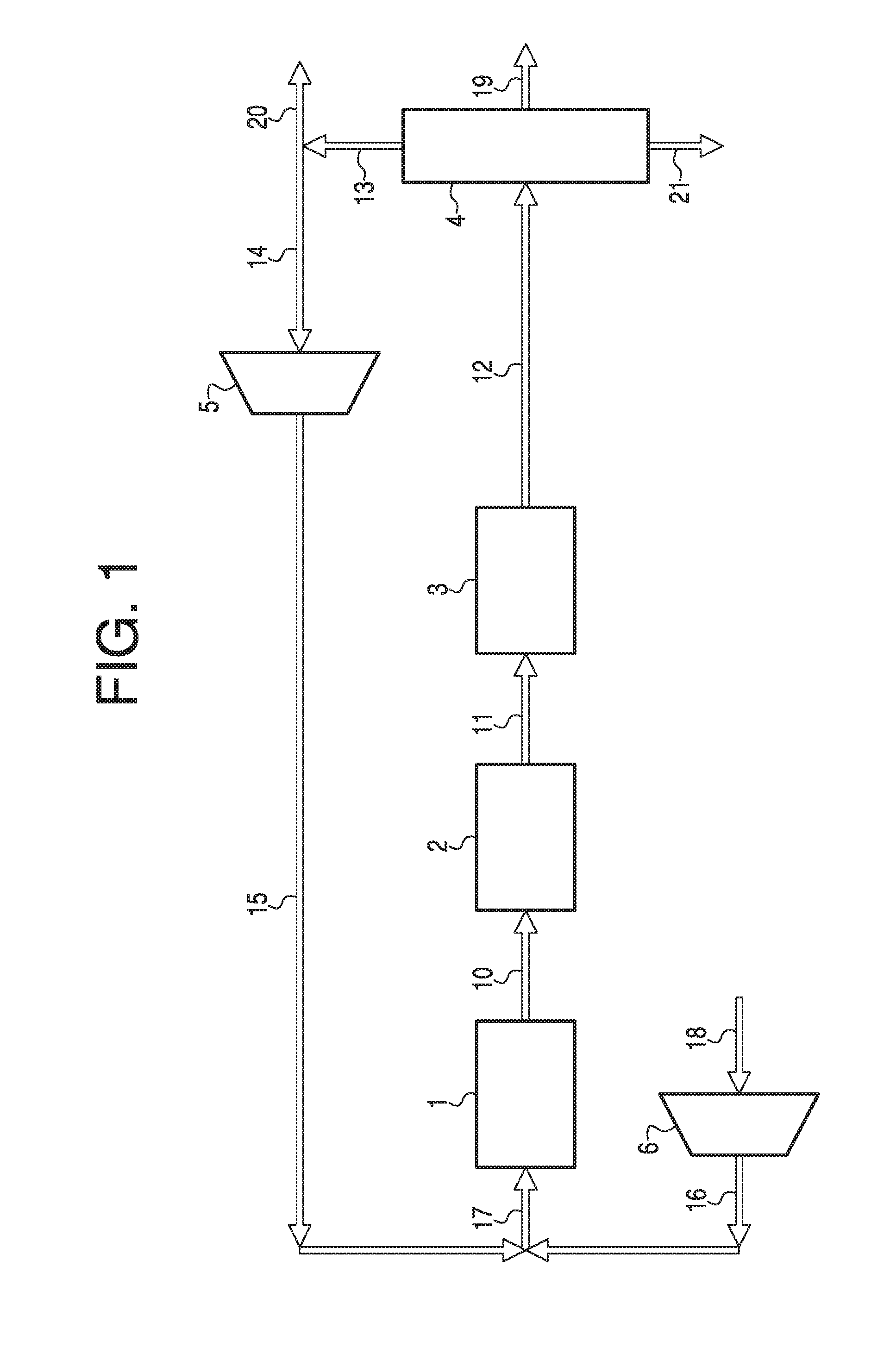 Novel configuration in single-loop synfuel generation