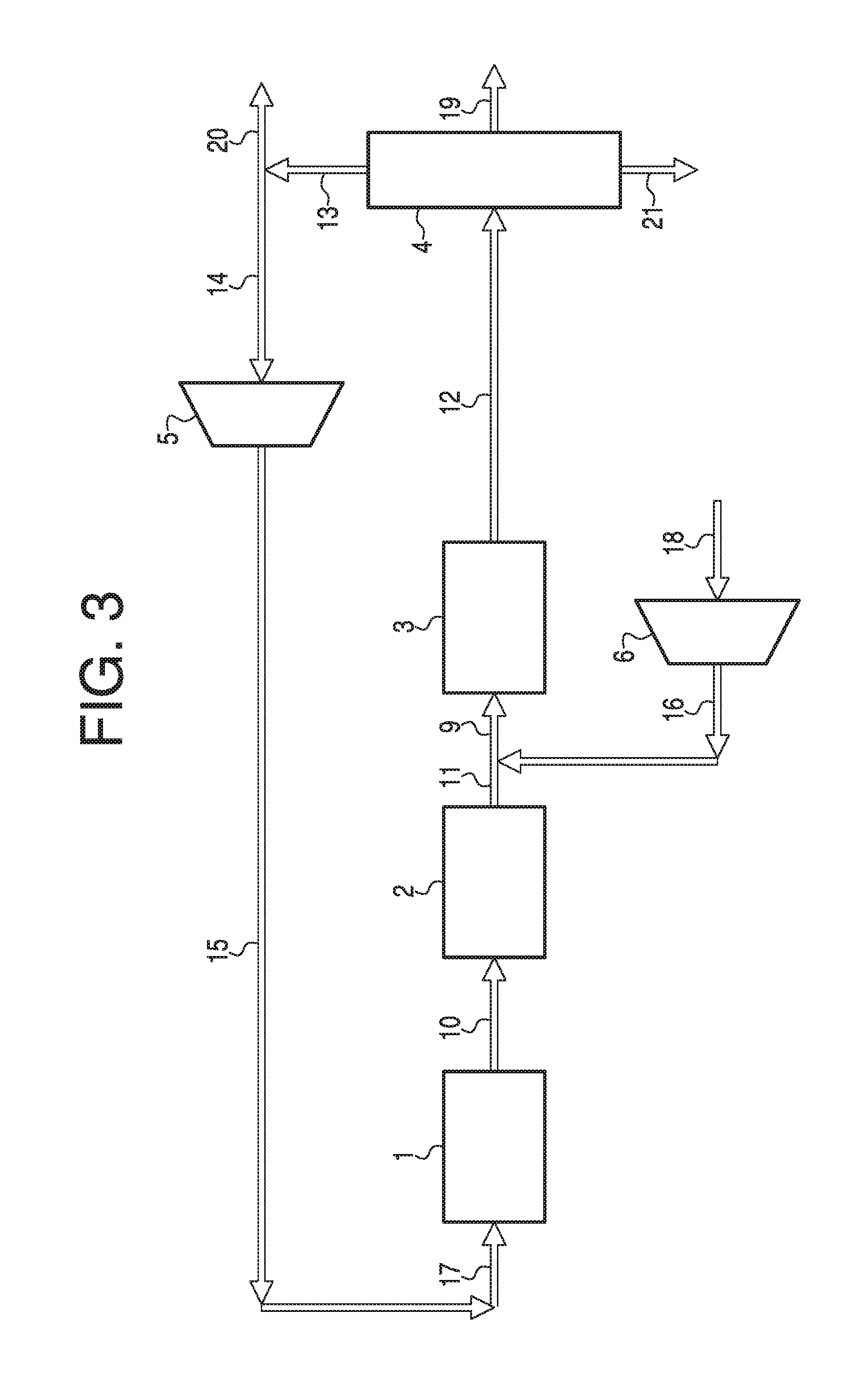 Novel configuration in single-loop synfuel generation