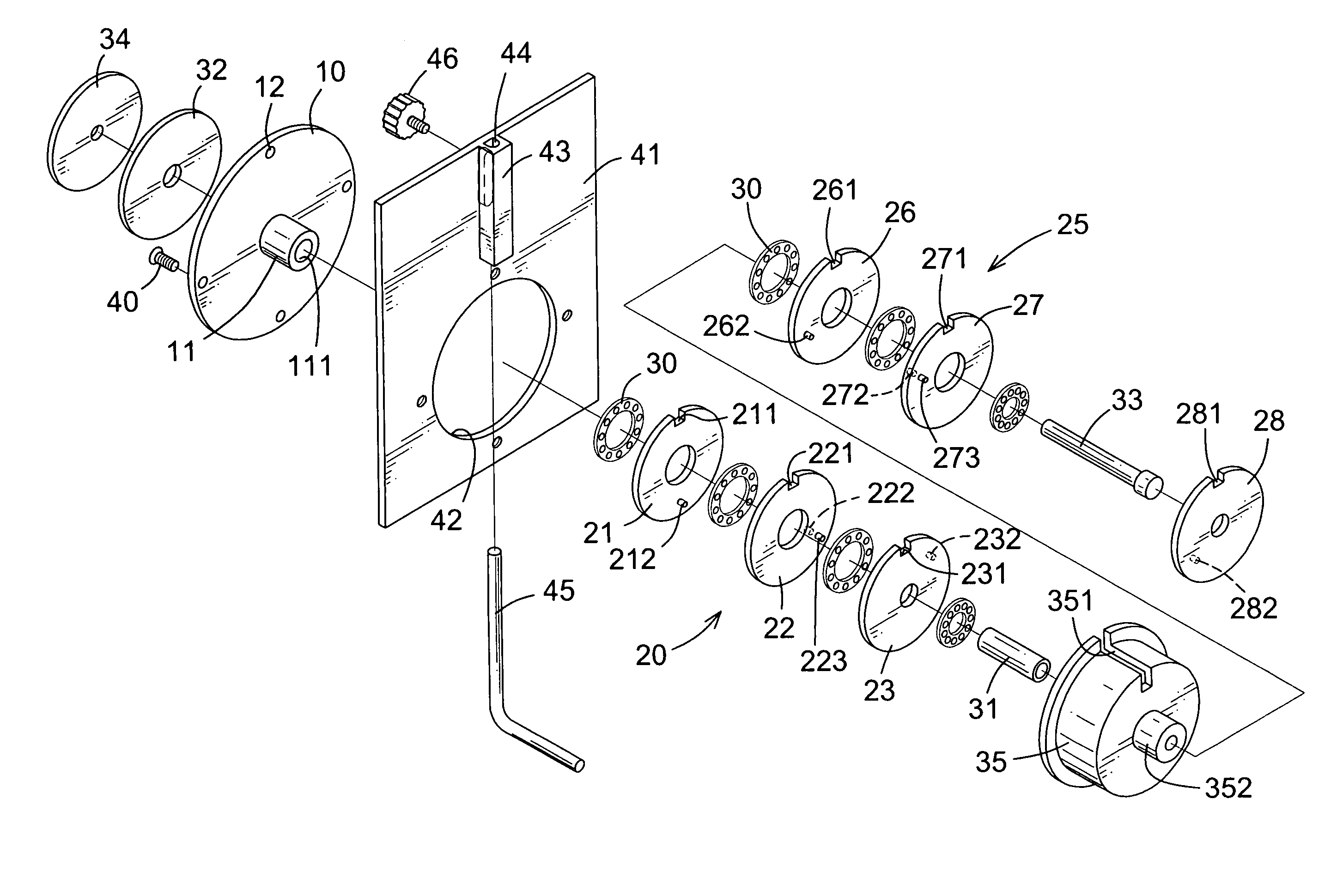 Multistage lock cylinder assembly