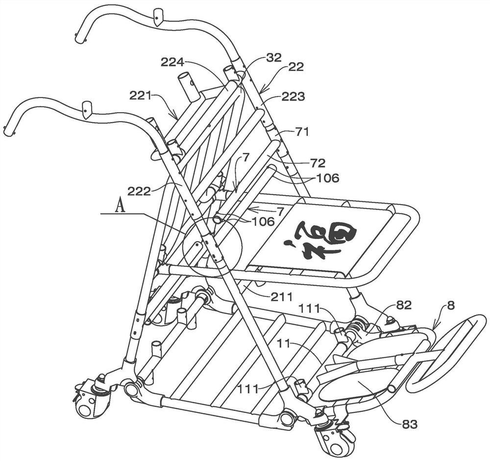 Multifunctional portable medical trolley