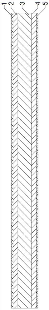 Front and back double-sided anti-static composite release film