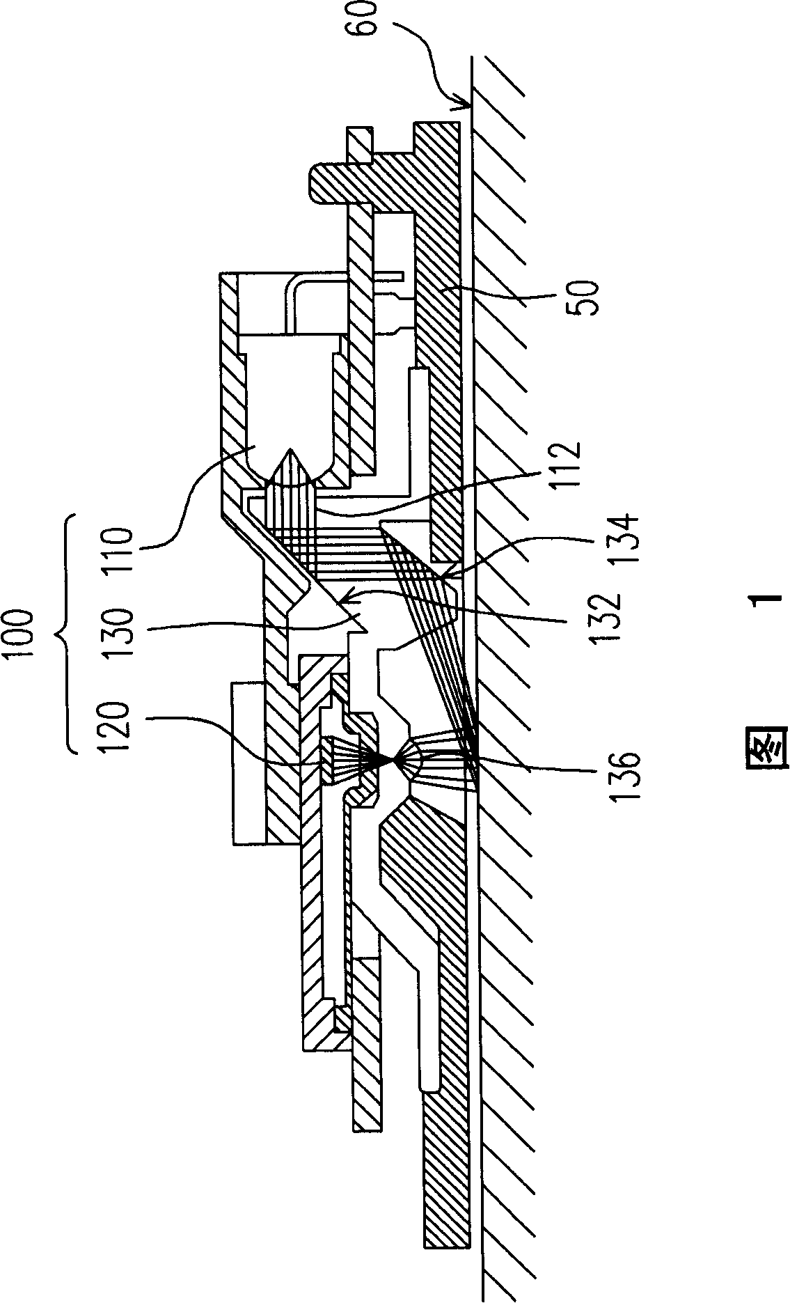 Light-conducting element and sensing component possessing same