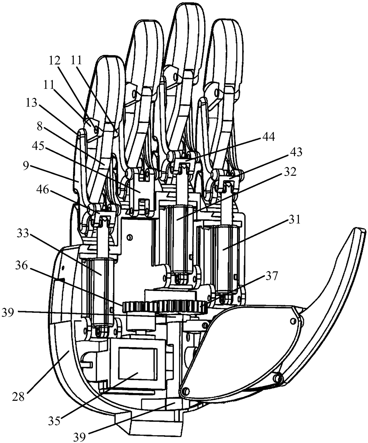 Prosthetic hand sensing mechanism and system supporting cloud fusion