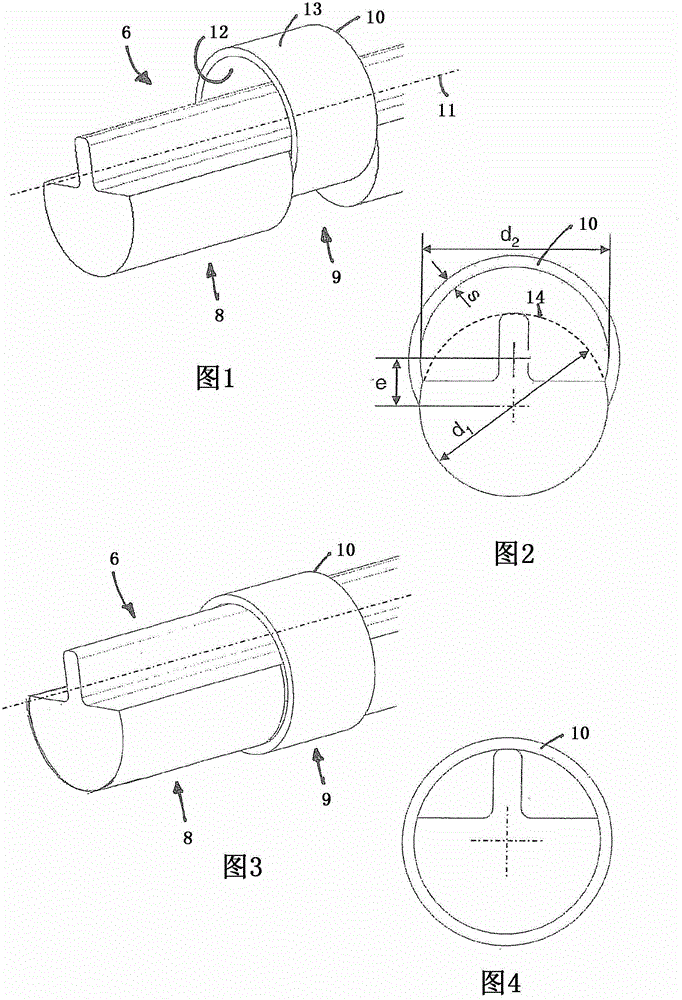 Unbalanced shaft and method for producing same