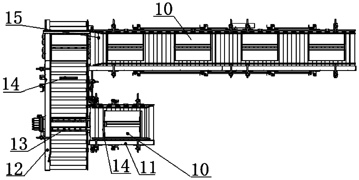 Small-bag-grabbing packing machine