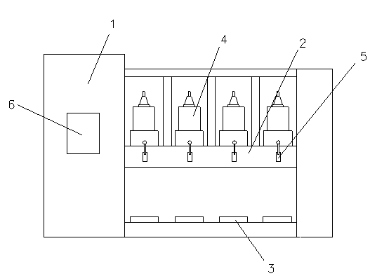 Large package two-for-one twisting device