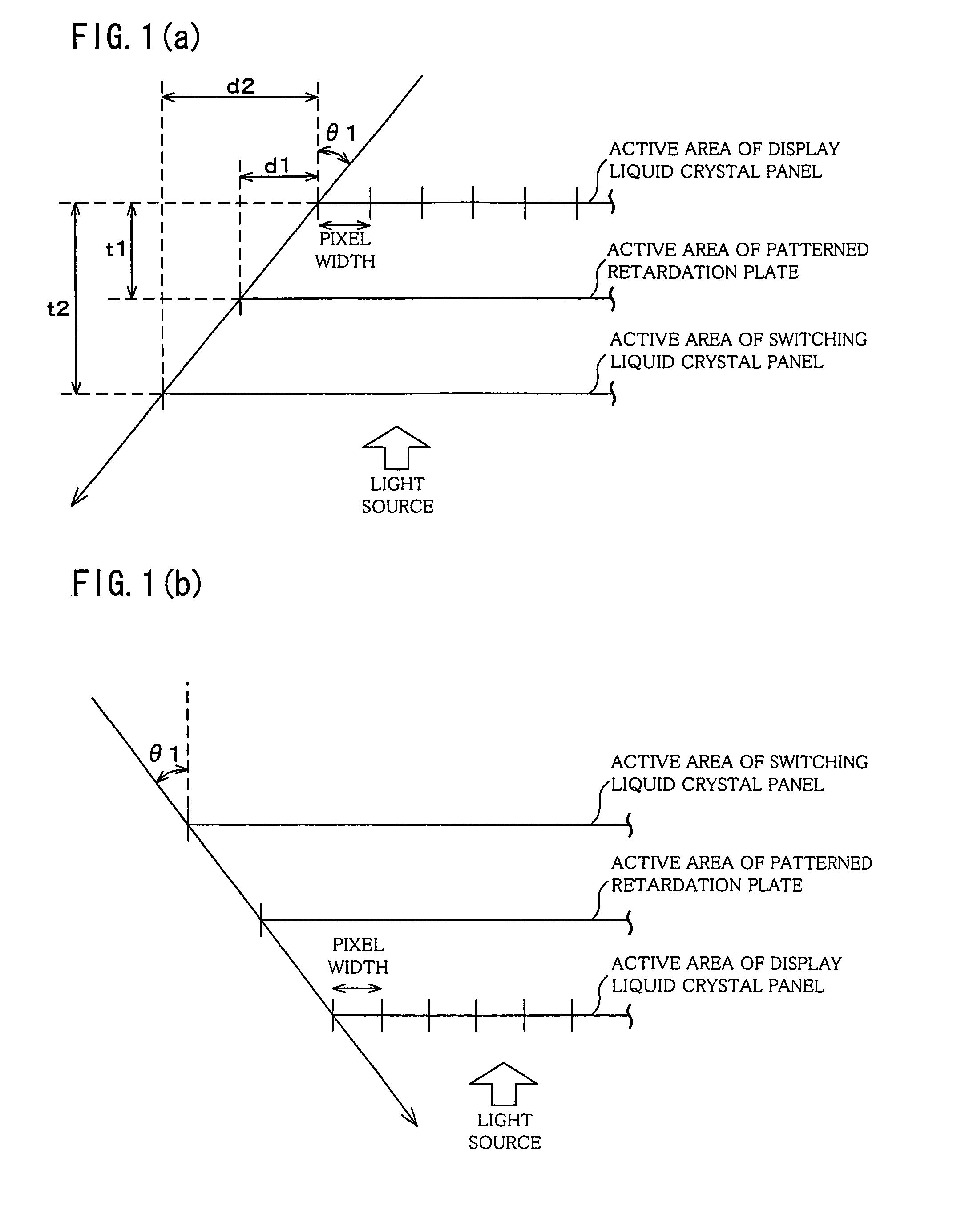 2D/3D switch liquid crystal display panel and 2D/3D selection liquid crystal display