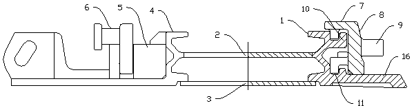 Middle trough with pin rails on two sides