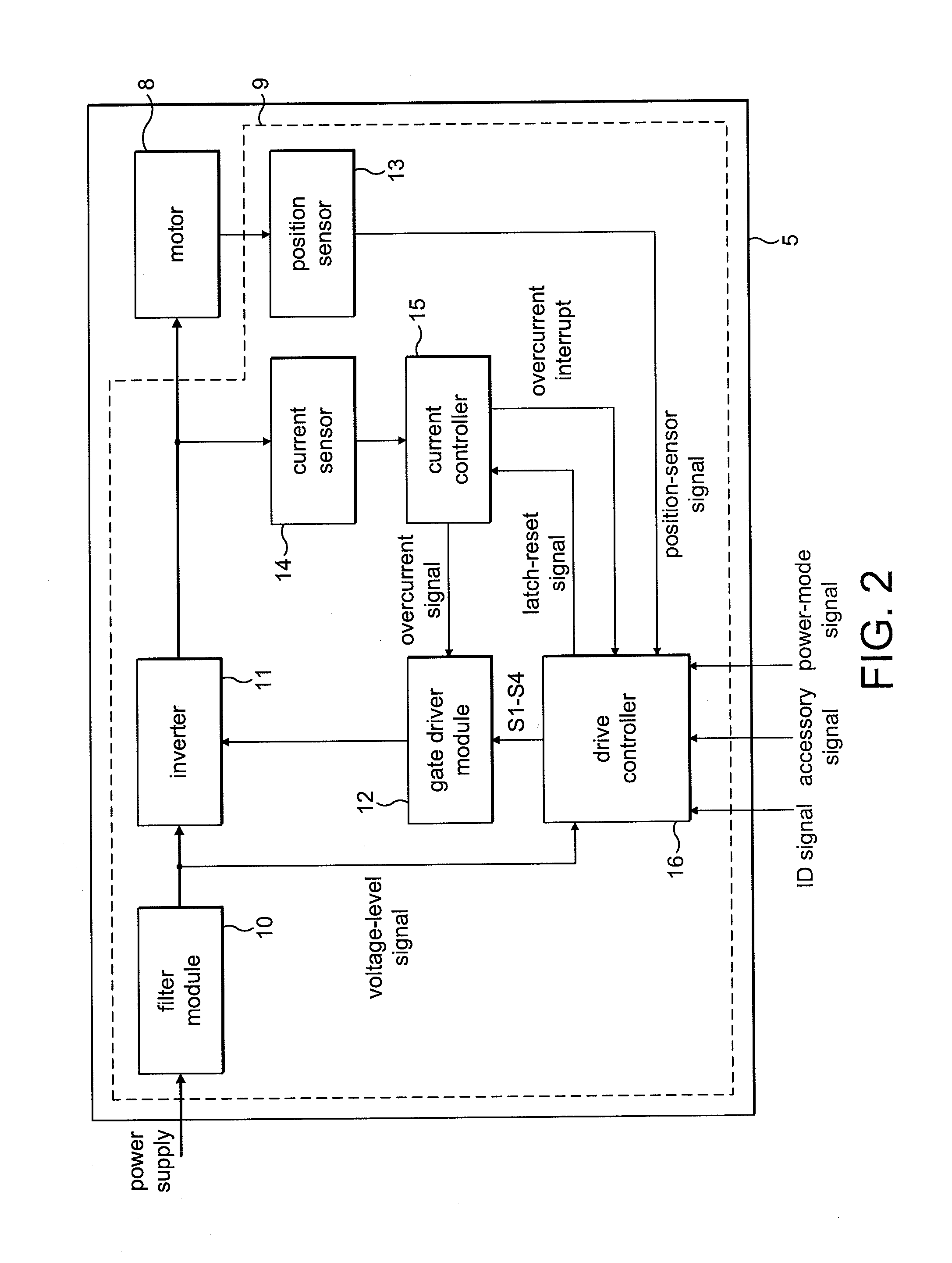 Constant-power electric system