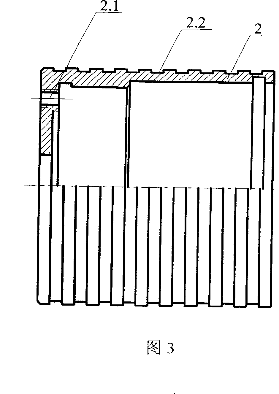 Small high-speed constant-pressure prepressing apparatus of main bearing