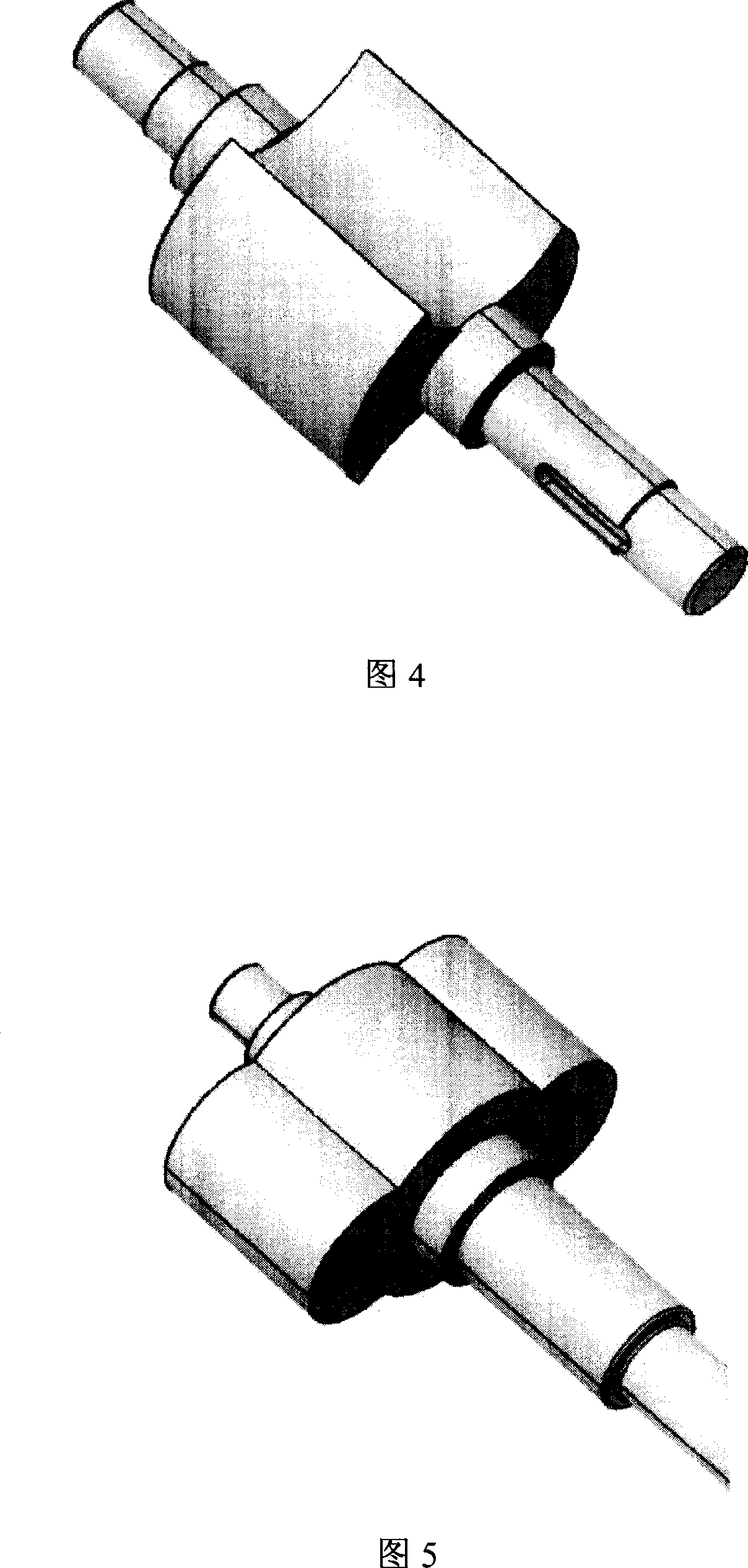 Rotary type displacement compressor