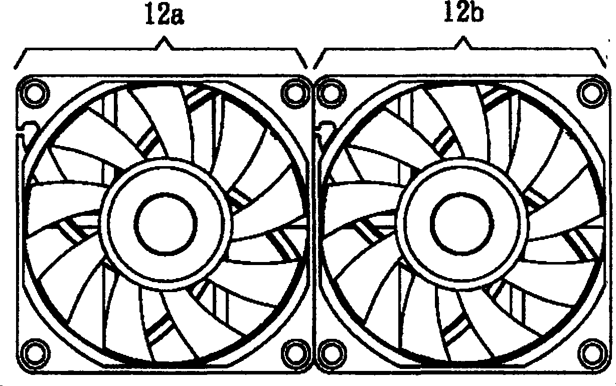 Combined fan