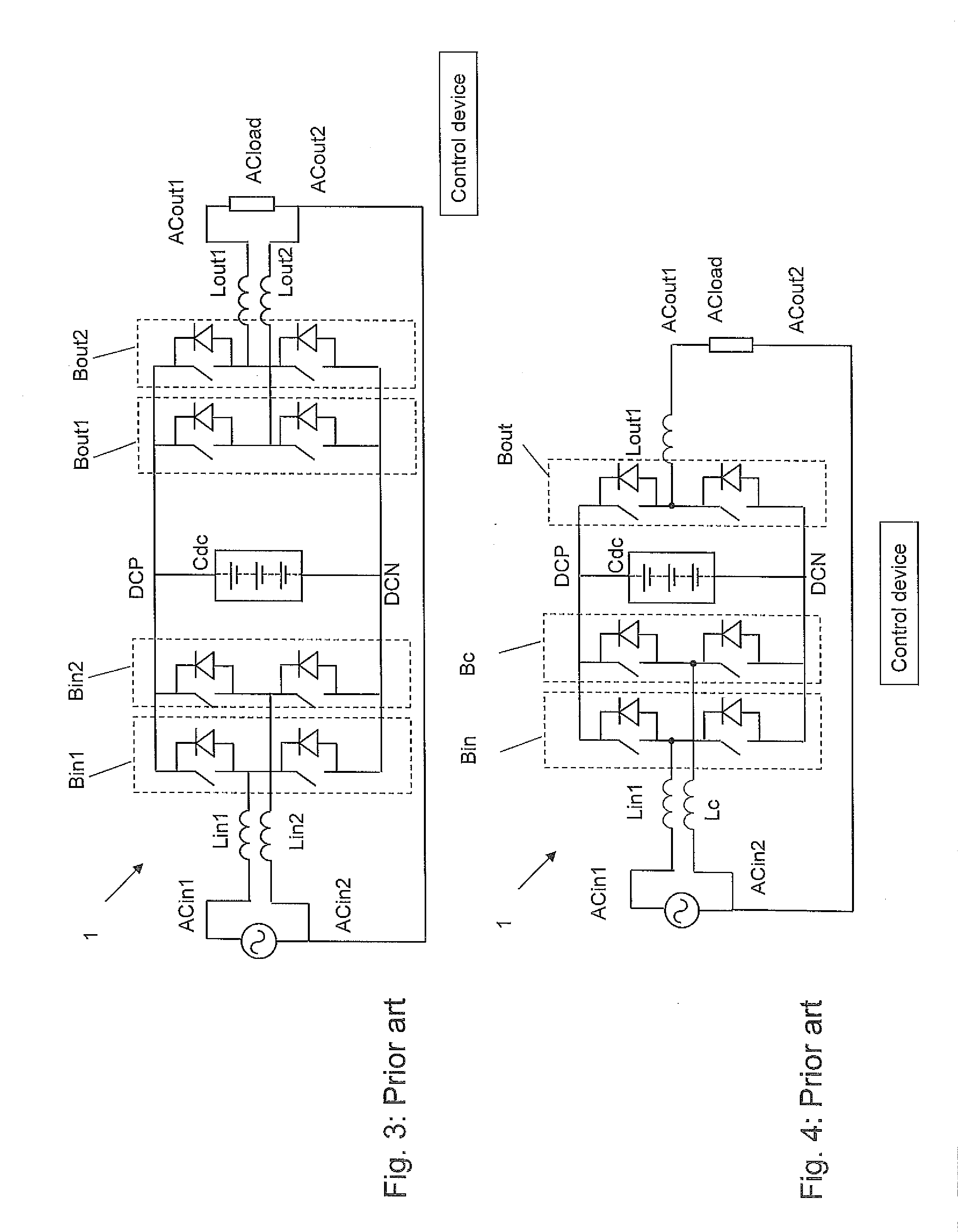 Ac-ac converter device