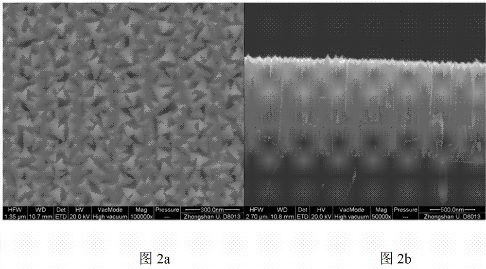 Method for preparing Fe film with pyramid structure