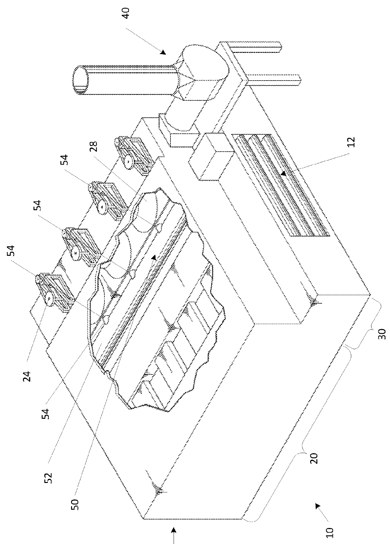 Recirculating system for use with green wood veneer dryers and method for drying green wood veneer