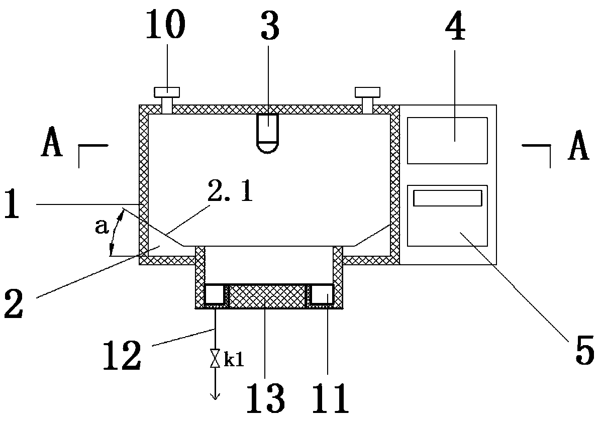 Dedicated ventilation cabinet used under acid digestion condition in soil heavy metal detection