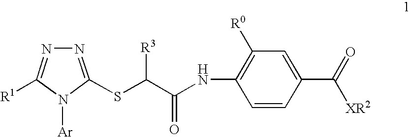 N[S(4-aryl-triazol-3-yl)alpha-mercaptoacetyl]-p-amino benzoic acids as HIV reverse transcriptase inhibitors