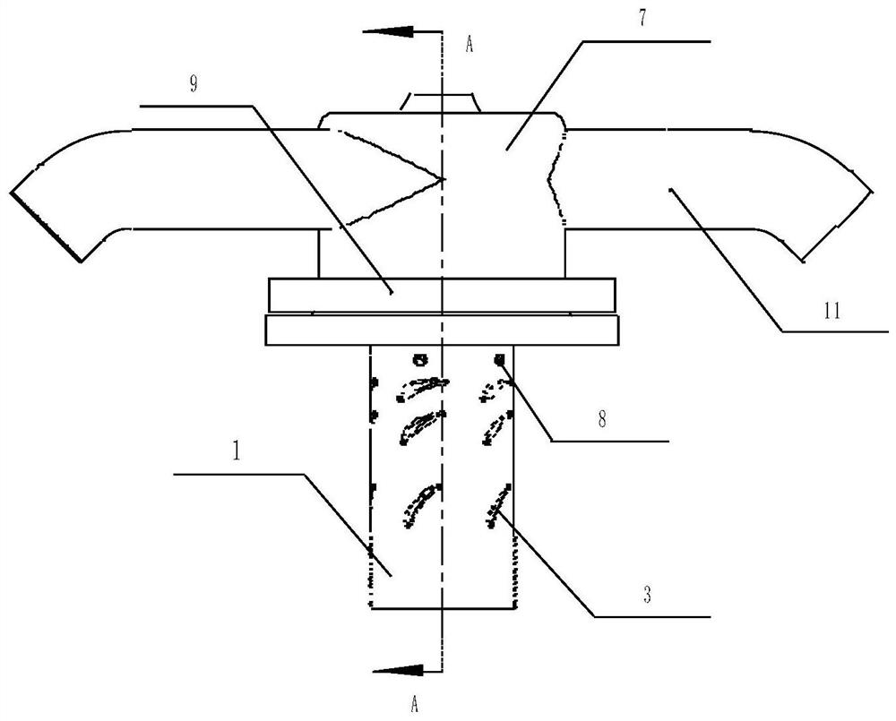 Spiral-flow type micro-nano bubble generator and generation method thereof