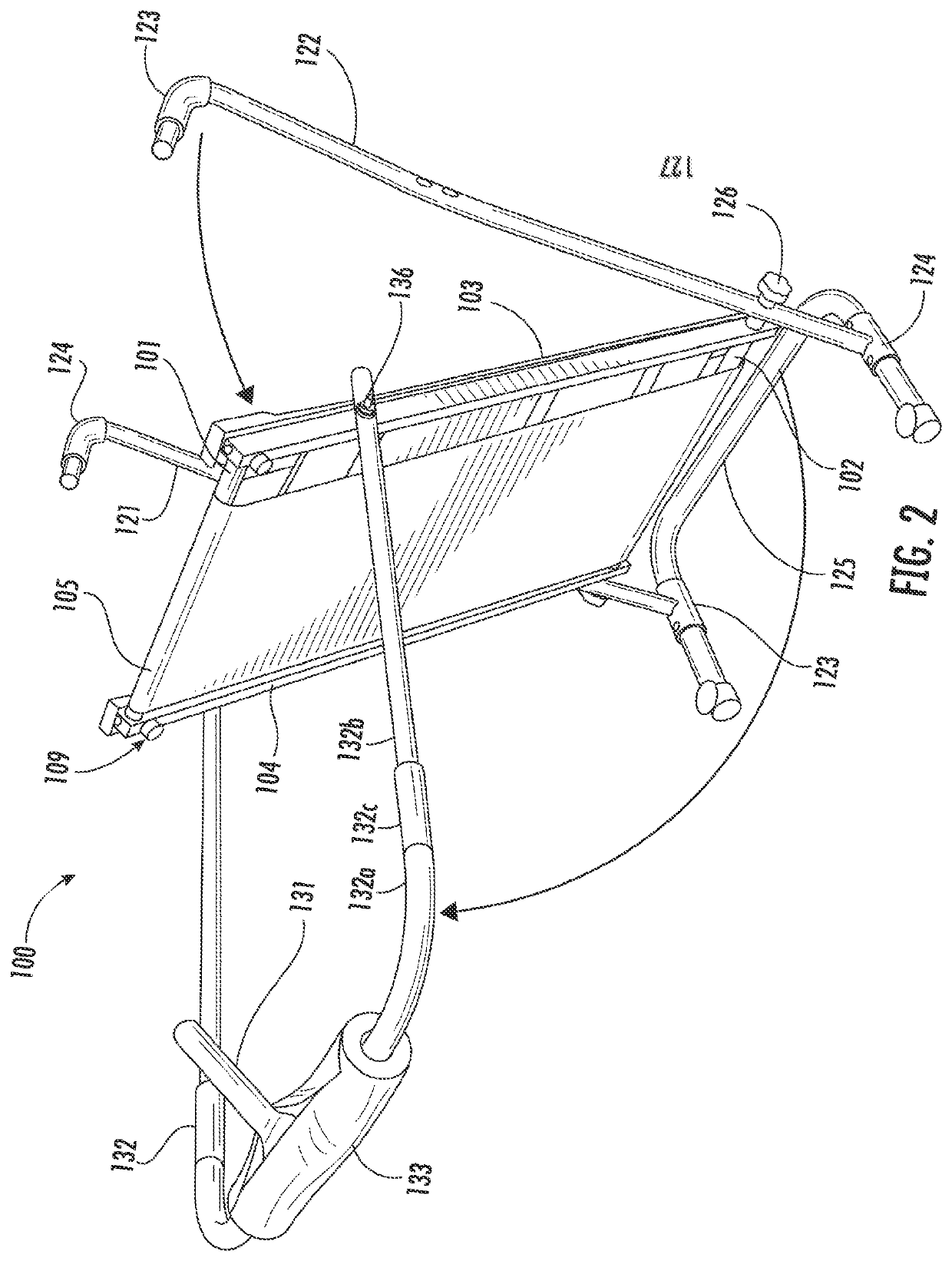 Exercise device for strengthening gluteal muscles