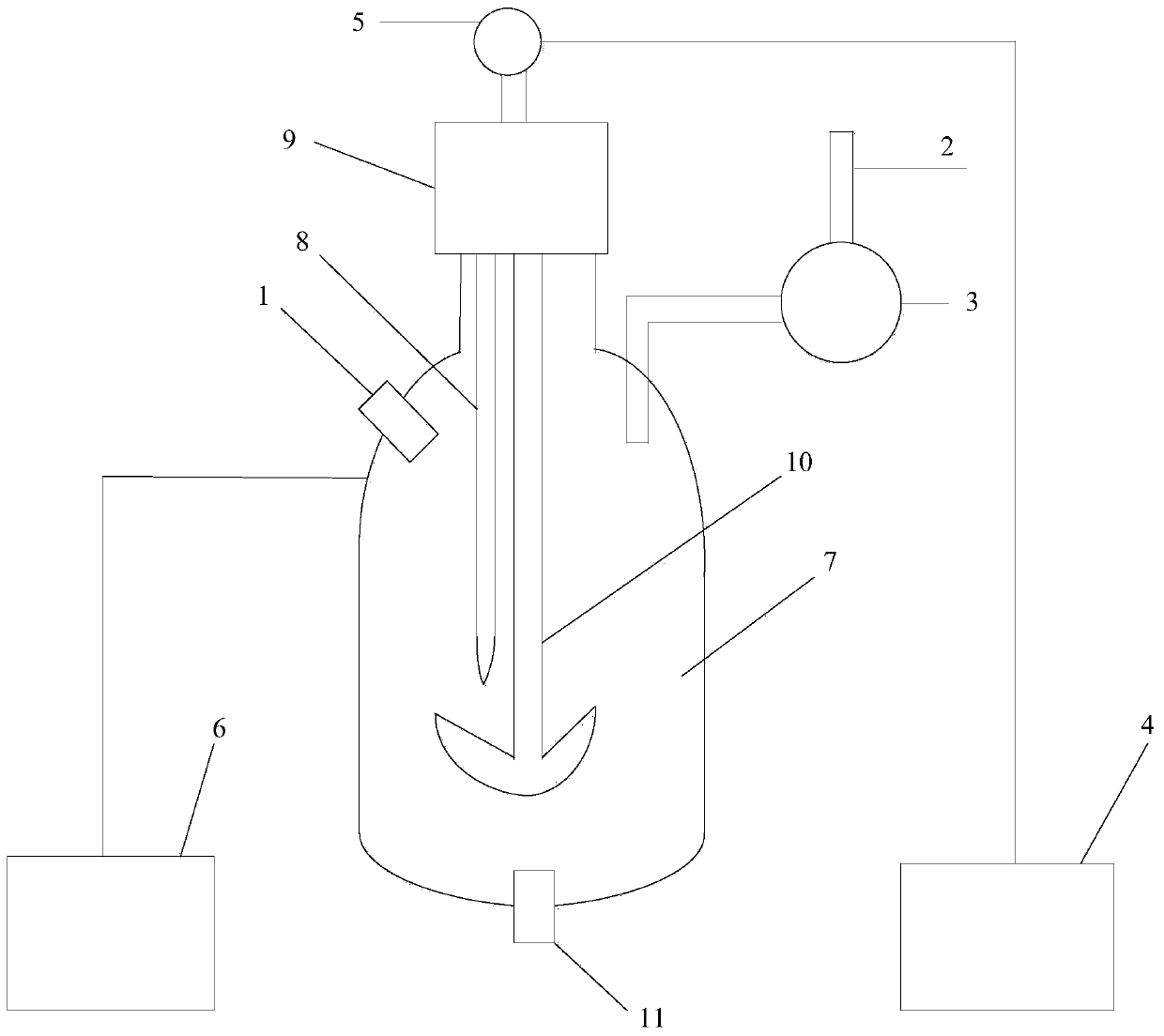 Nuclear-purity-grade boric acid standard substance preparation device