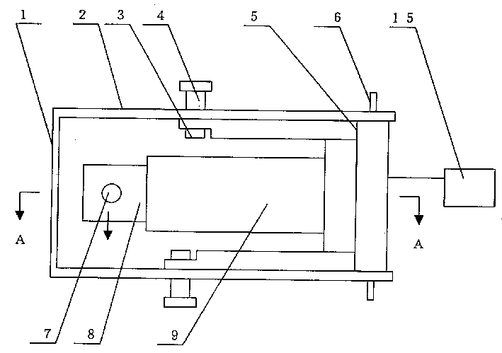 Rotary cantilever type forcementer and its method for measuring pull force of rope