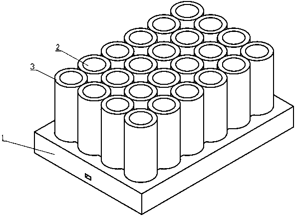 A high power density power battery cooling system