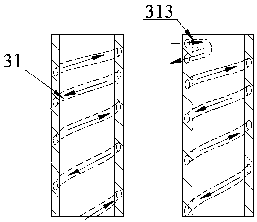 A high power density power battery cooling system