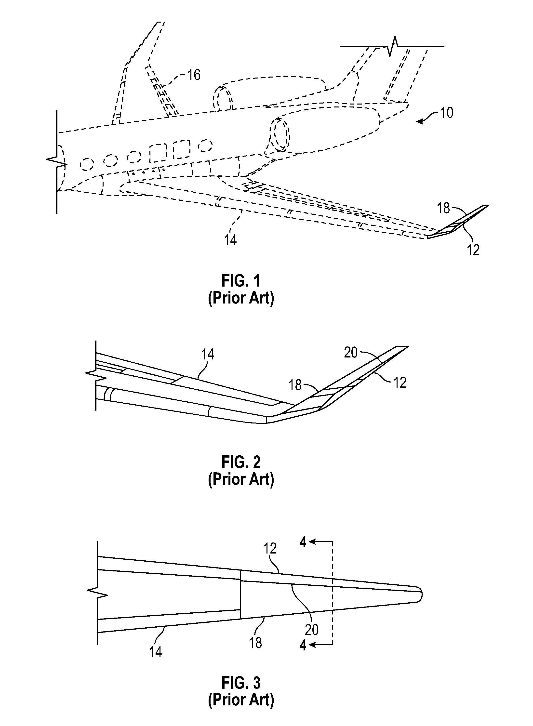 Trailing edge components, aircraft structures including trailing edge components and methods for manufacturing trailing edge components