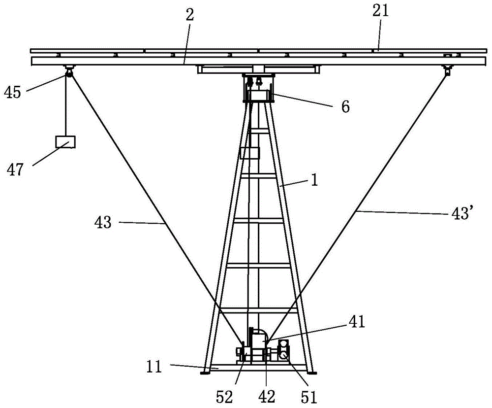 Sun-tracking photovoltaic power generation device