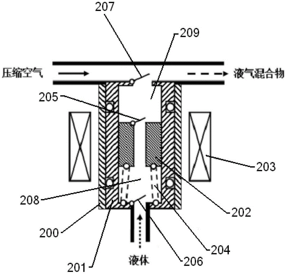 Metering pump liquid release control device for aftertreatment system of internal combustion engine exhaust gas purification