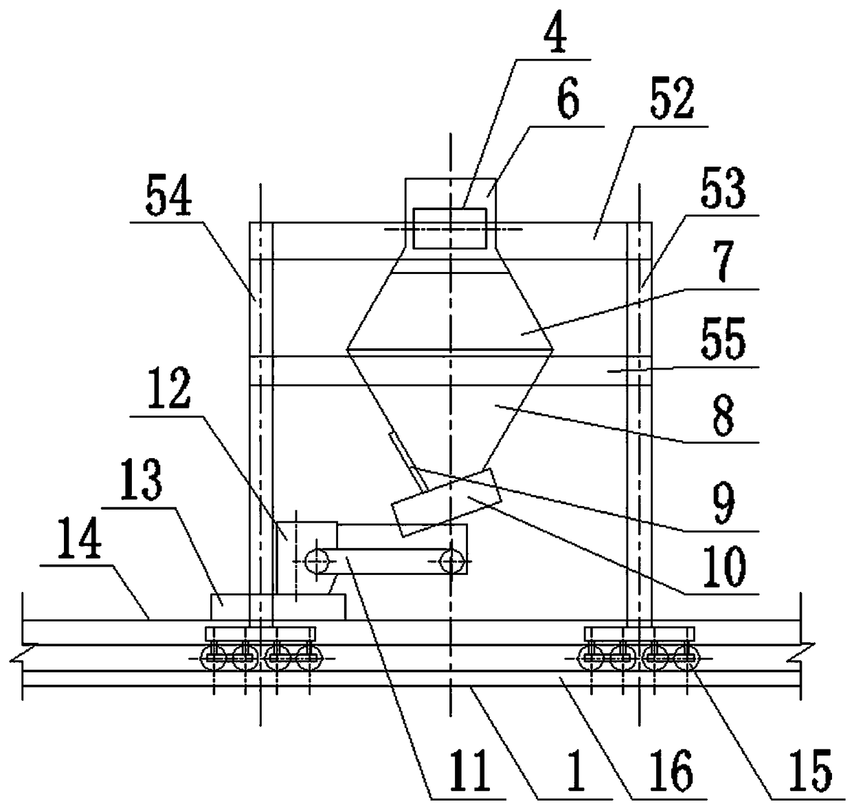 Bucket wheel reclaimer applied to bulk cargo blending operation