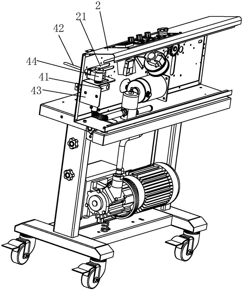 Air deflating and inflating packaging machine