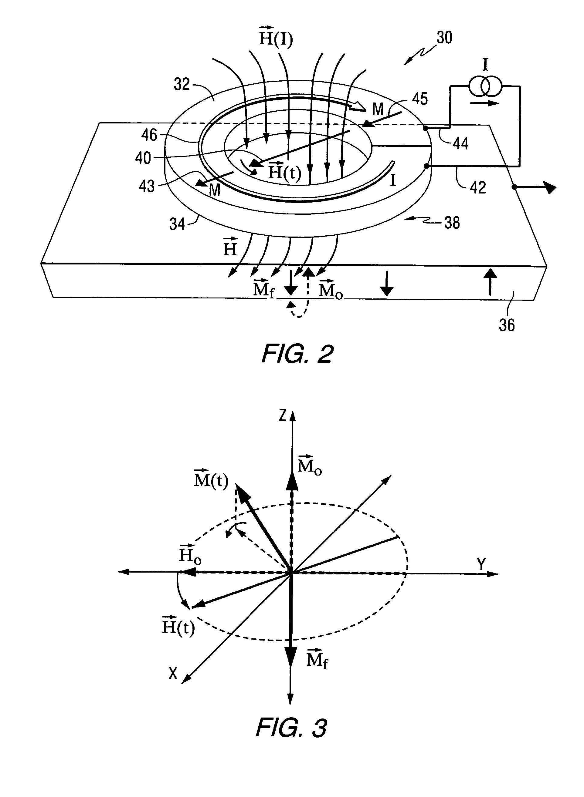 Rotating write field generated by circulating domain walls in a magnetic ring: a DC-driven high-frequency oscillator