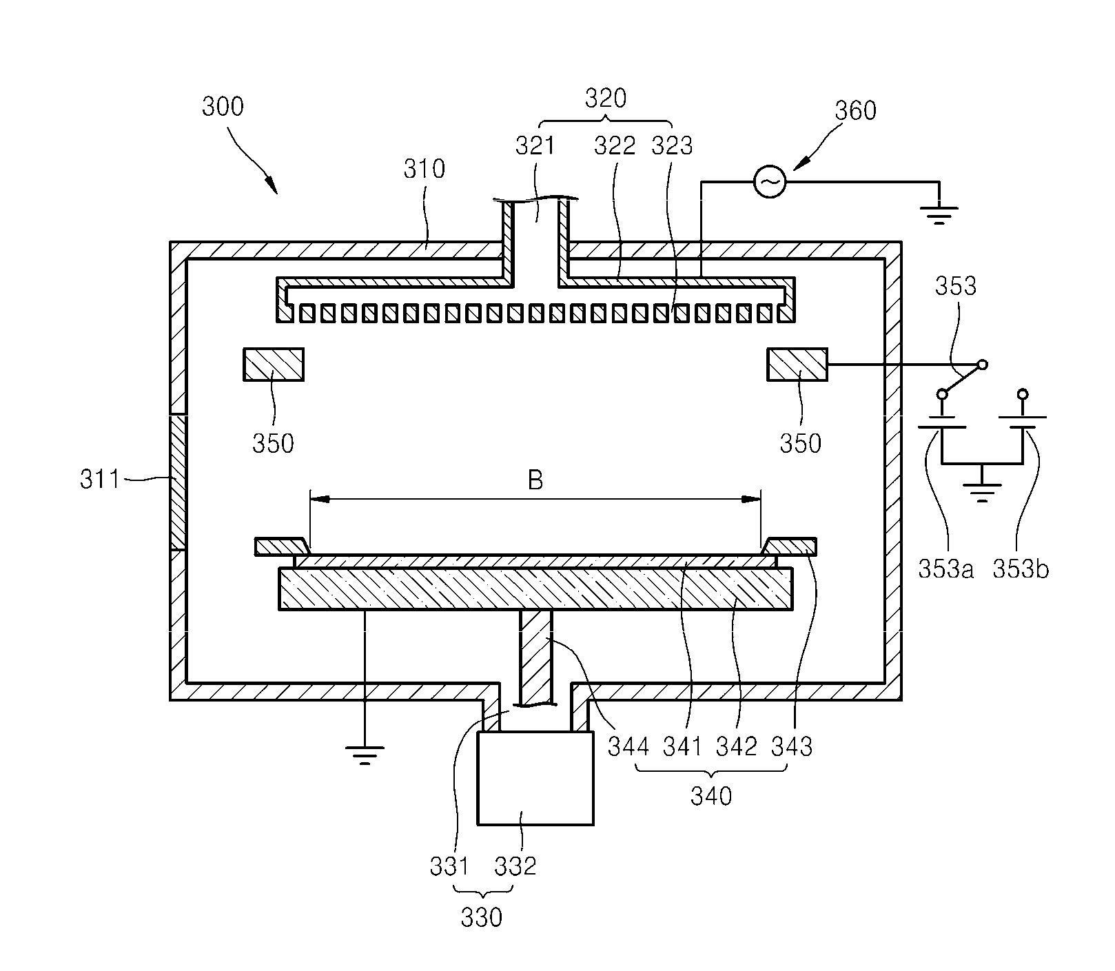 Chemical vapor deposition apparatus and plasma enhanced chemical vapor deposition apparatus